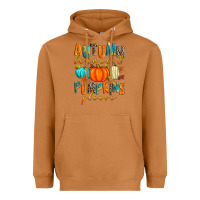 Meerkat autumn leaves and pumpkins please Heavyweight Hoodie - Zillion Design Studio