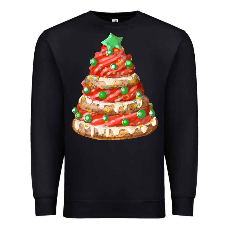 Red Christmas Cookie Cake Fa Element Premium Sweatshirt by FaDigitalArtStudio | Teevron