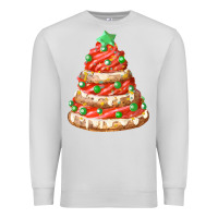 Dove Grey red christmas cookie cake fa element Premium Sweatshirt - FaDigitalArtStudio