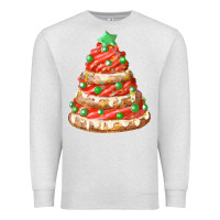 Oatmeal Heather red christmas cookie cake fa element Premium Sweatshirt - FaDigitalArtStudio
