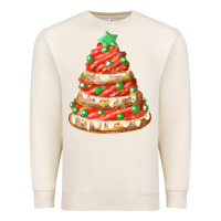 Sandshell red christmas cookie cake fa element Premium Sweatshirt - FaDigitalArtStudio