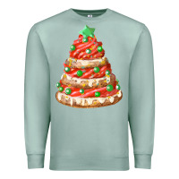 Seafoam red christmas cookie cake fa element Premium Sweatshirt - FaDigitalArtStudio