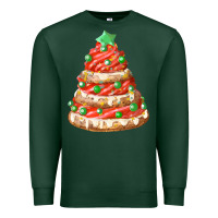 Sports Green red christmas cookie cake fa element Premium Sweatshirt - FaDigitalArtStudio