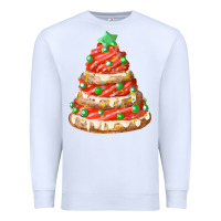 White red christmas cookie cake fa element Premium Sweatshirt - FaDigitalArtStudio