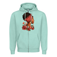 She Who Kneels Before God Can Stand Before Anyone Zipper Hoodie | Teevron