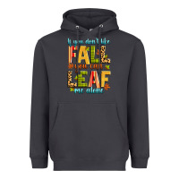 Smoke if you don't like fall you can leaf me alone Heavyweight Hoodie - Zillion Design Studio