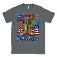 Charcoal Heather memorial day honor remember Classic Tee - RanaPortraitStore