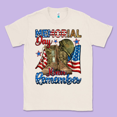 Memorial Day Honor Remember Classic Tee Designed By Ranaportraitstore