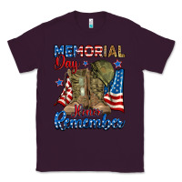 Plum memorial day honor remember Classic Tee - RanaPortraitStore