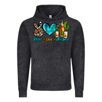 Vintage Black peace love whiskey Vintage Hoodie - AdoDesignShop