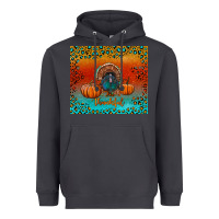 Smoke thankful with turkey and pumpkins Heavyweight Hoodie - RanaPortraitStore