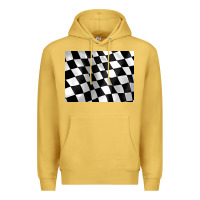 Antique Gold race flag 3200x2400 Premium Hoodie - AdoDesignShop