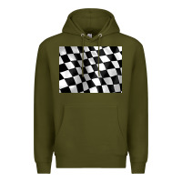 Army Green race flag 3200x2400 Premium Hoodie - AdoDesignShop