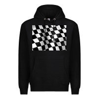 Black race flag 3200x2400 Premium Hoodie - AdoDesignShop