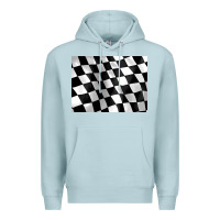 Blue Mist race flag 3200x2400 Premium Hoodie - AdoDesignShop