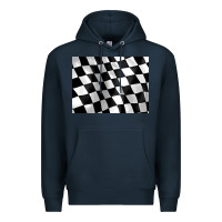 Navy race flag 3200x2400 Premium Hoodie - AdoDesignShop