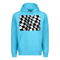 Ocean Blue race flag 3200x2400 Premium Hoodie - AdoDesignShop