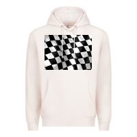 Pale Pink race flag 3200x2400 Premium Hoodie - AdoDesignShop