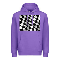 Purple race flag 3200x2400 Premium Hoodie - AdoDesignShop