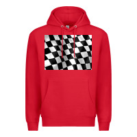 Red race flag 3200x2400 Premium Hoodie - AdoDesignShop