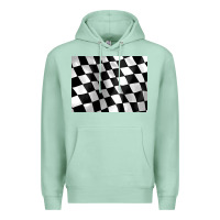 Seafoam race flag 3200x2400 Premium Hoodie - AdoDesignShop