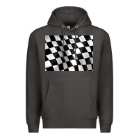 Smoke race flag 3200x2400 Premium Hoodie - AdoDesignShop