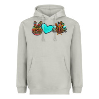Moon Dust peace love thanksgiving turkey Heavyweight Hoodie - RanaPortraitStore