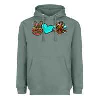 Sage peace love thanksgiving turkey Heavyweight Hoodie - RanaPortraitStore