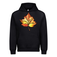 Black withered leaf Urban Hoodie - BarkalooDesign