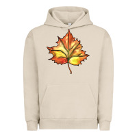 Pigment French Oak withered leaf Urban Hoodie - BarkalooDesign