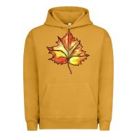 Pigment Peanut Butter withered leaf Urban Hoodie - BarkalooDesign