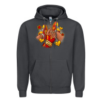 Smoke Softball afro girl sneakers Zipper Hoodie - RanaPortraitStore