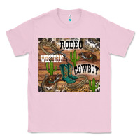 Bubblegum Pink western rodeo Classic Tee - RanaPortraitStore