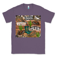 Lavender western rodeo Classic Tee - RanaPortraitStore