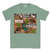 Sage western rodeo Classic Tee - RanaPortraitStore