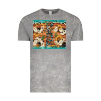 Cloud Rock texas sunflower cactus cowhide Vintage Tee - Artiststas