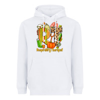 White fall rt respiratory therapist Heavyweight Hoodie - Zillion Design Studio