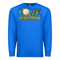 True Royal love volleyball Premium Sweatshirt - HRA Design Shop