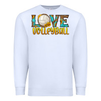 White love volleyball Premium Sweatshirt - HRA Design Shop