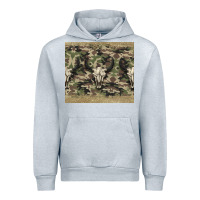 Heather Grey camouflage bull skull Urban Hoodie - Jasminsmagicworld