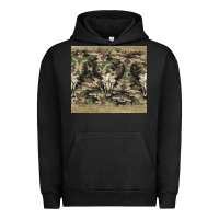Pigment Black camouflage bull skull Urban Hoodie - Jasminsmagicworld