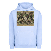 Pigment Grape Ice camouflage bull skull Urban Hoodie - Jasminsmagicworld