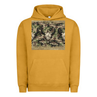 Pigment Peanut Butter camouflage bull skull Urban Hoodie - Jasminsmagicworld