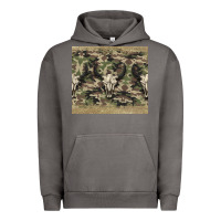 Pigment Tornado camouflage bull skull Urban Hoodie - Jasminsmagicworld