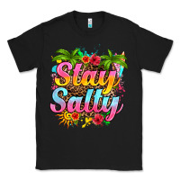 Black stay salty Classic Tee - RanaPortraitStore