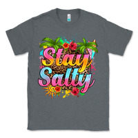 Charcoal Heather stay salty Classic Tee - RanaPortraitStore