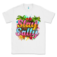 White stay salty Classic Tee - RanaPortraitStore