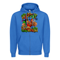 True Royal Steppin' into Juneteenth sneaker and heel afro wom Zipper Hoodie - RanaPortraitStore