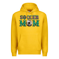Lemon soccer mom with leopard ball and serape leopard Premium Hoodie - Artiststas