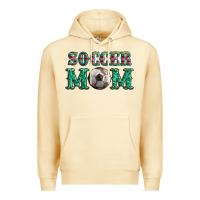 Pina Colada soccer mom with leopard ball and serape leopard Premium Hoodie - Artiststas
